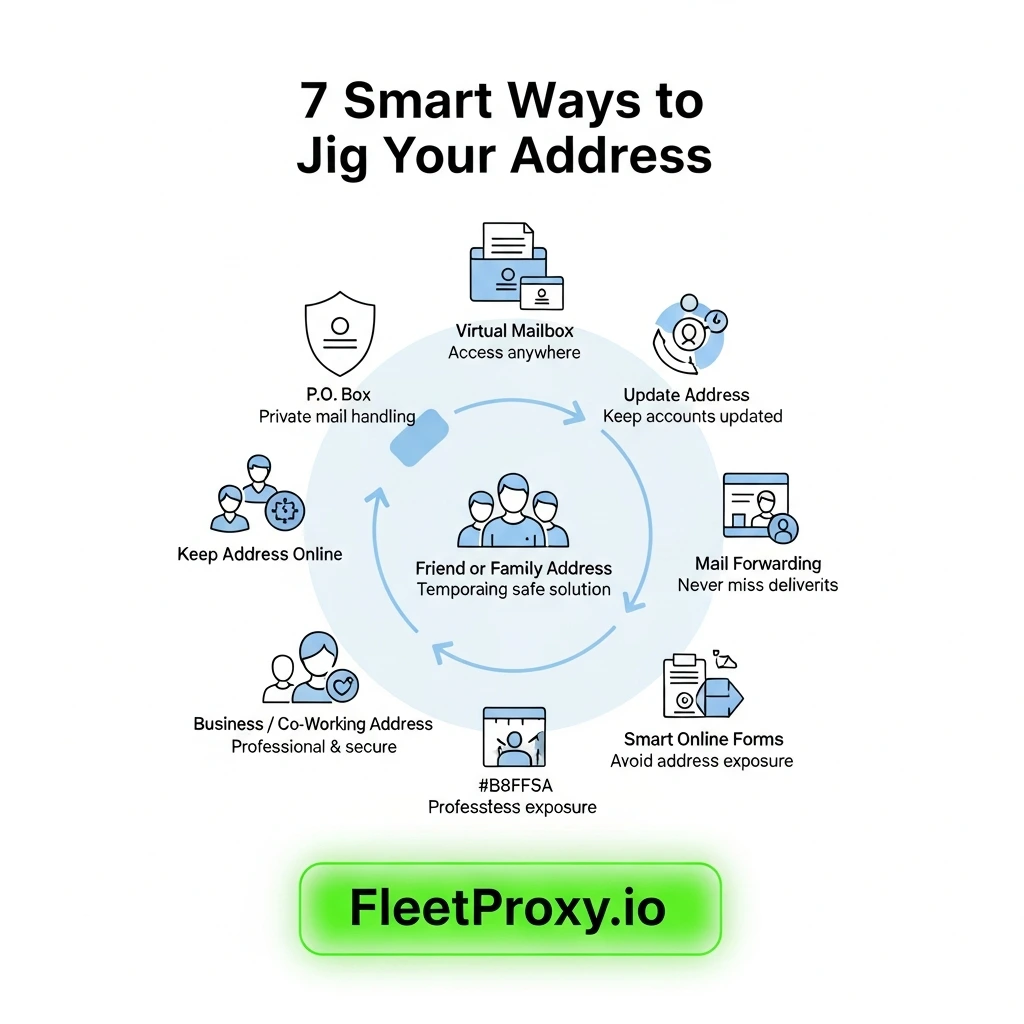 how to jig your address for online orders