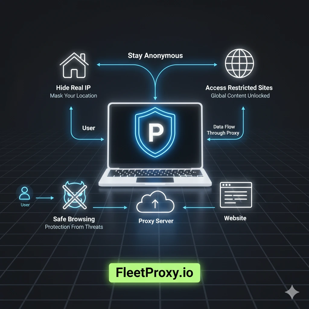 how residential proxies work?